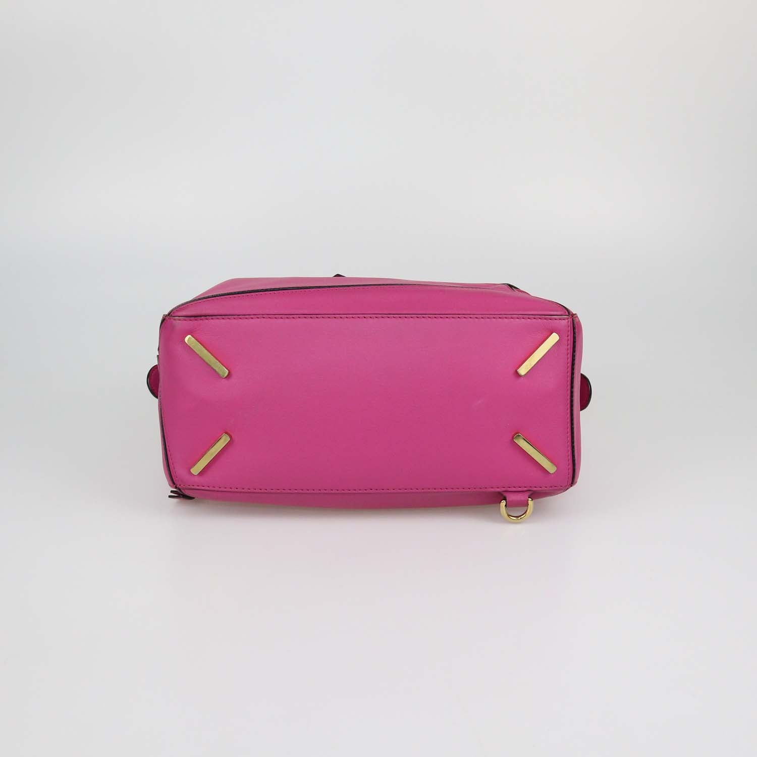 Loewe Fuchsia Leather Medium Puzzle Bag