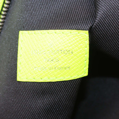 Louis Vuitton Neon Green Monogram Taigarama Duo Sling Bag