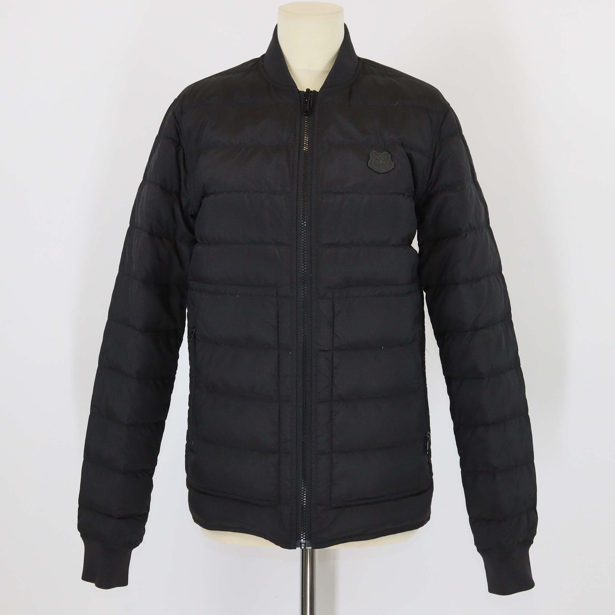 Kenzo Black Puffer Packable Jacket