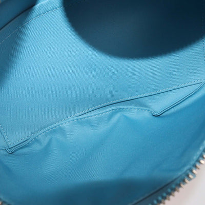 Louis Vuitton x Yayoi Kusama Light Blue Monogram Leather Printed Maxi Bumbag
