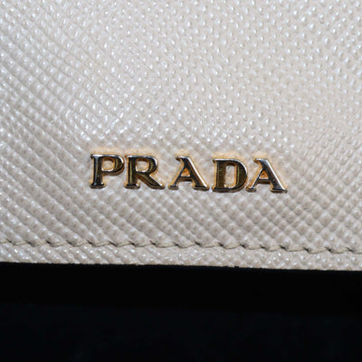 Prada Beige Saffiano Cuir Leather Large Double Handle Tote