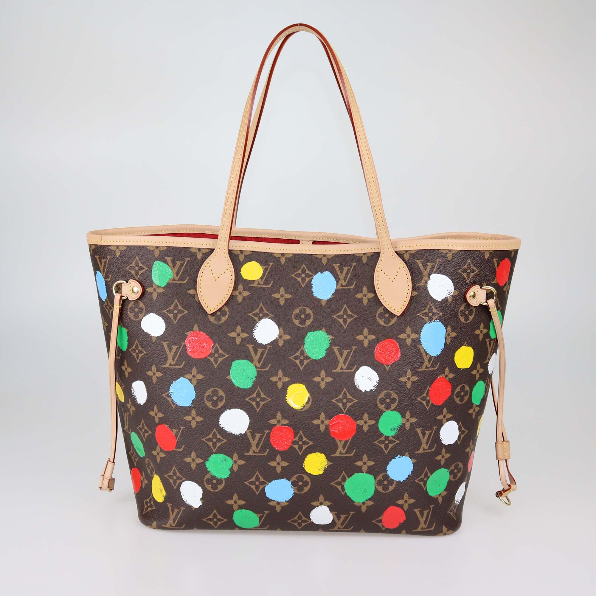 Louis Vuitton x Yayoi Kusama Monogram Painted Dots Canvas Neverfull MM Bag