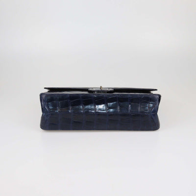 Chanel Navy Blue Alligator 227 Reissue 2.55 Flap Bag
