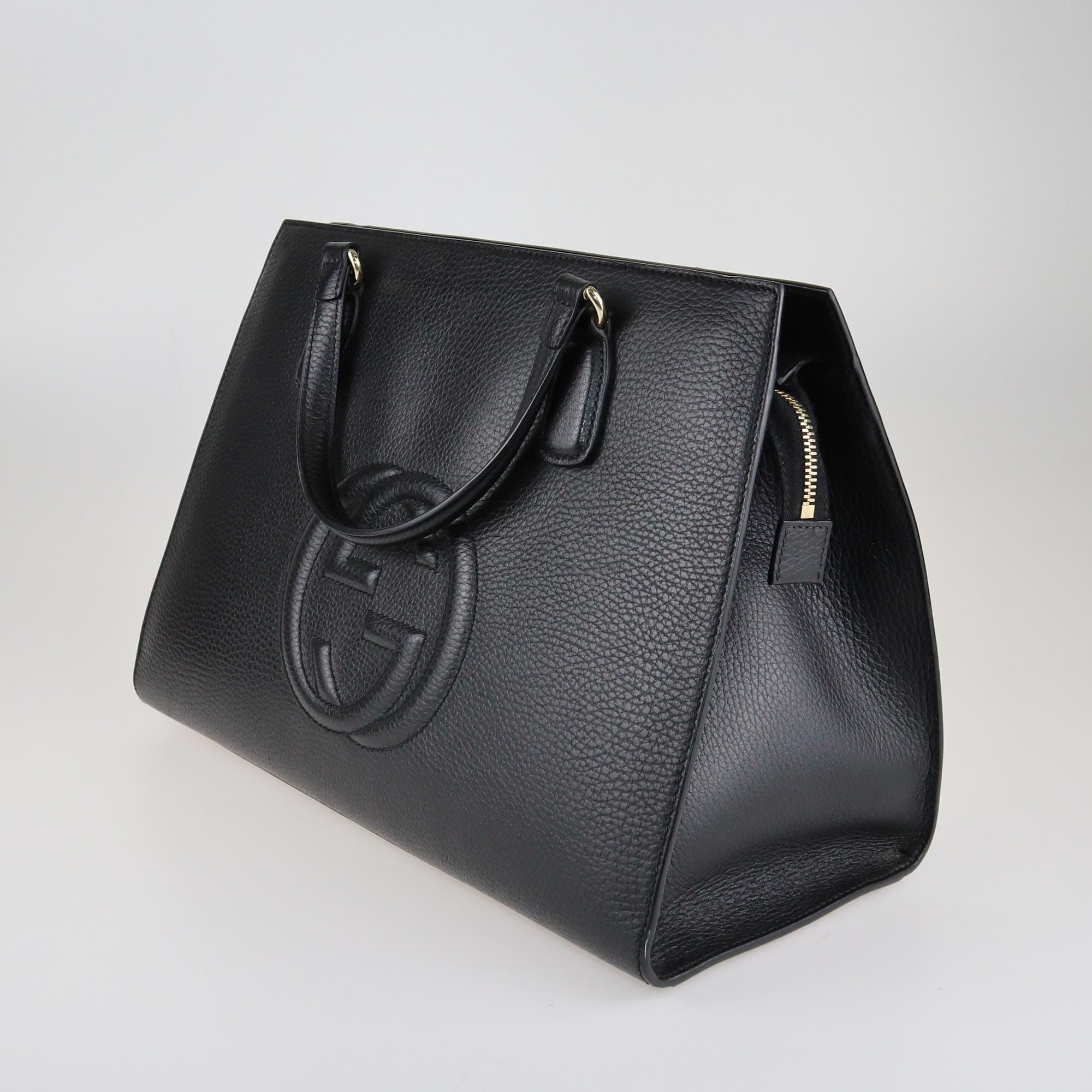 Gucci Black Soho Top Handle Bag