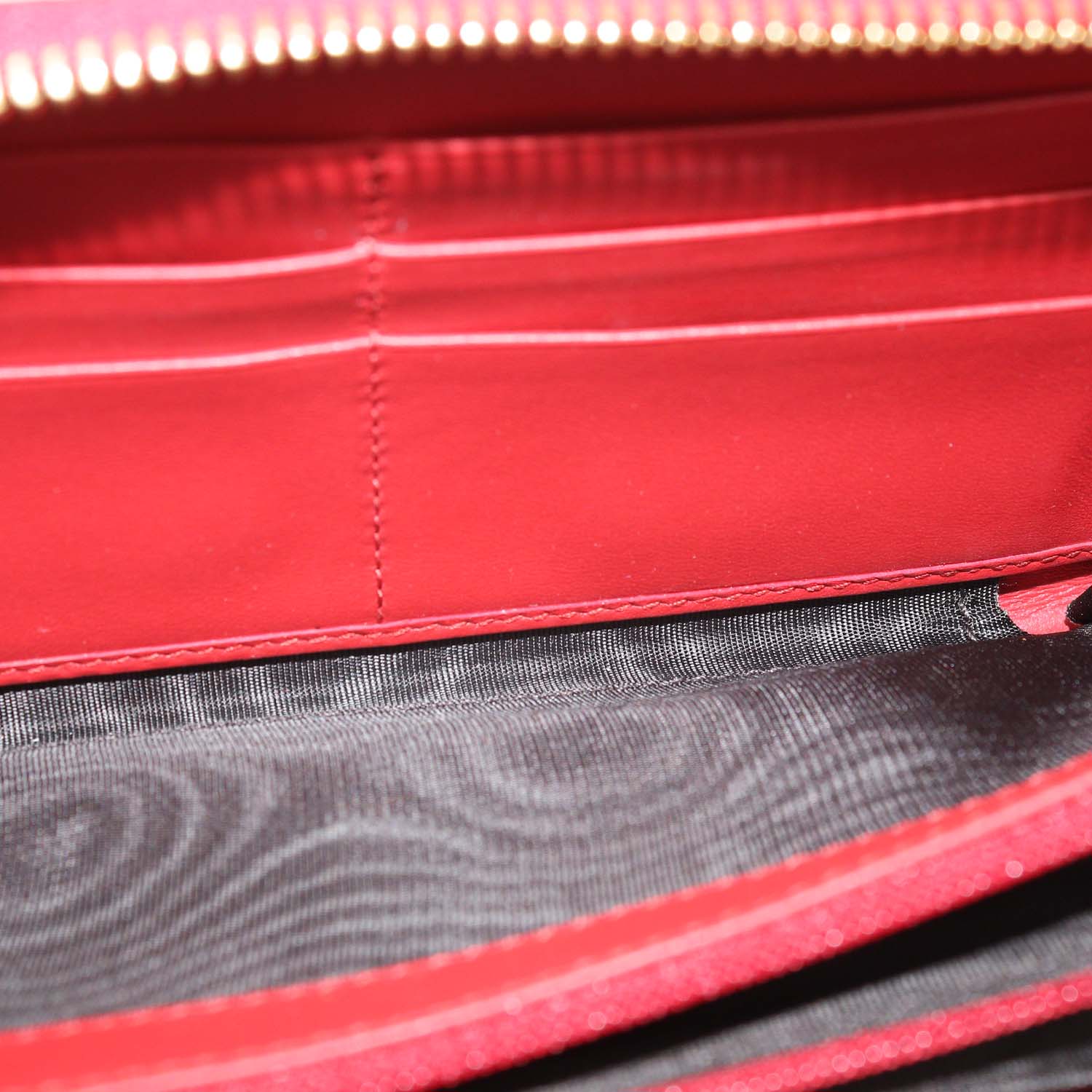 Gucci Beige GG Supreme Canvas Limited Edition Bosco Patch Zip Around Wallet