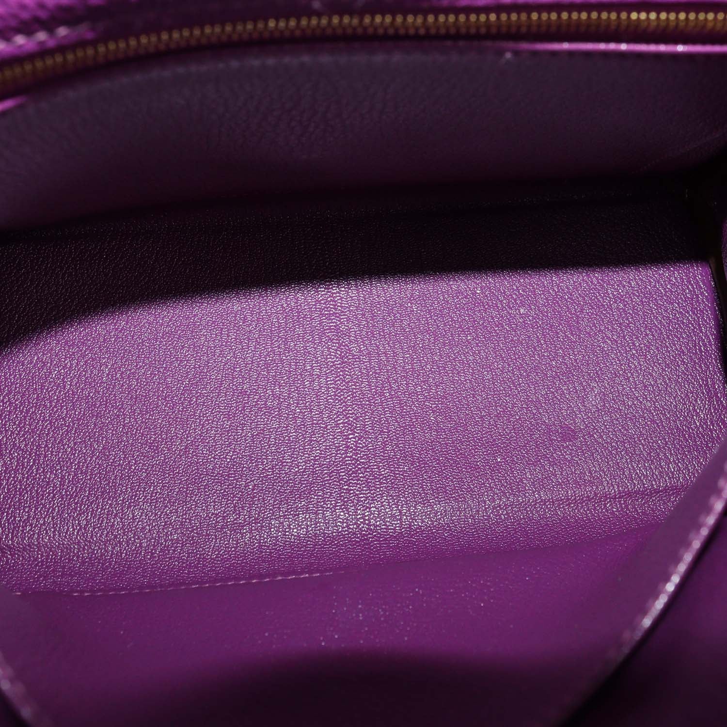 Hermes Anemone/Capucine Togo Leather Gold Hardware Special Order Kelly Retourne 25 Bag