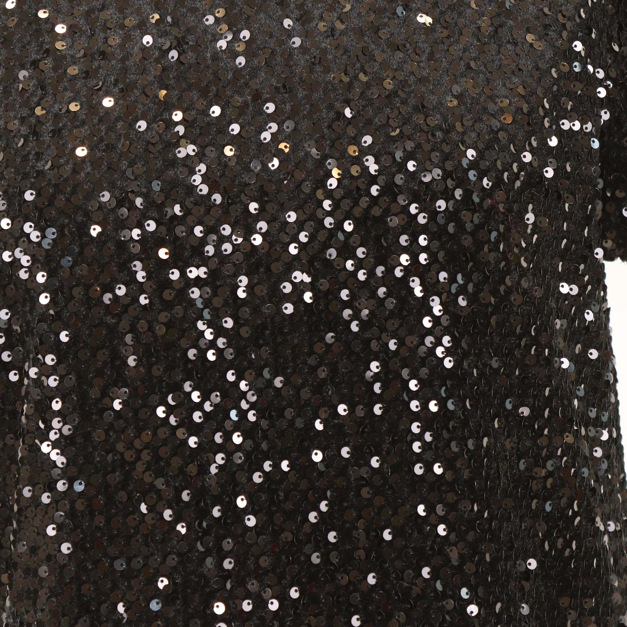 Zadig & Voltaire Black Trusty Sequin Cap Sleeve Top
