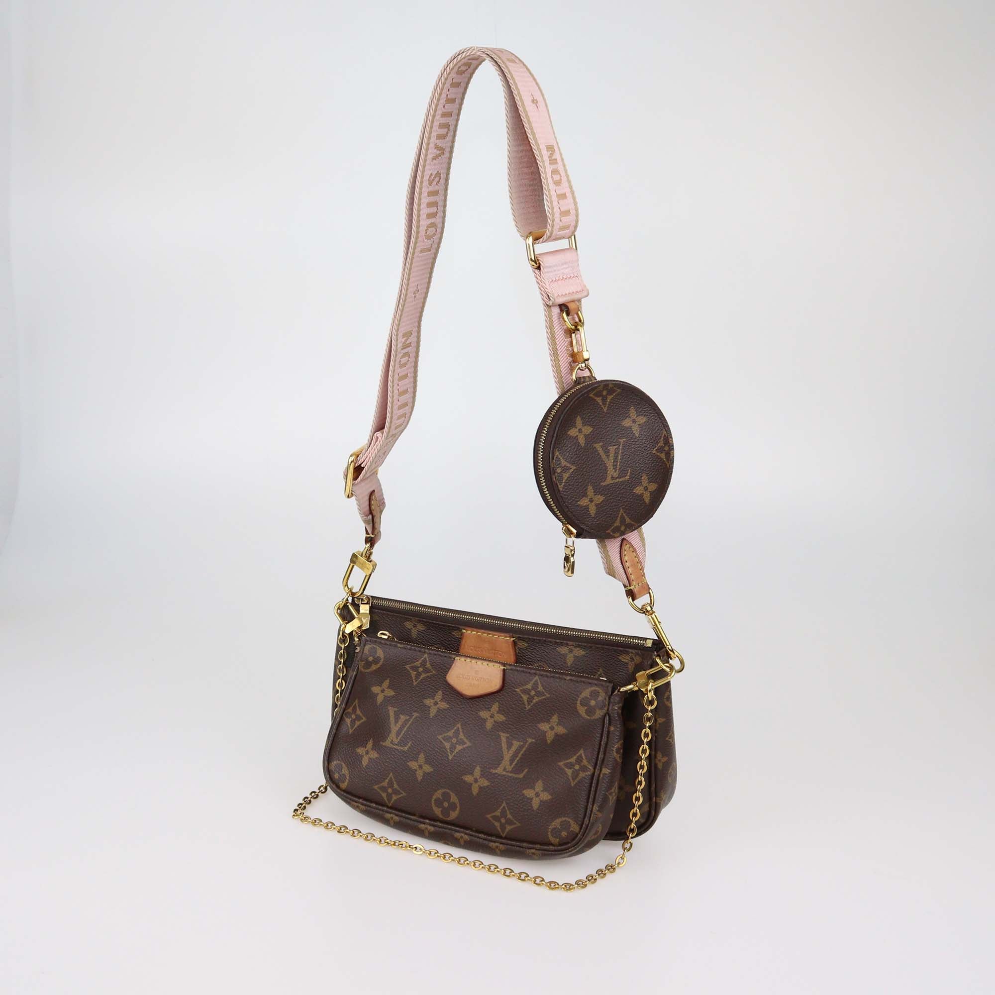 Louis Vuitton Pink Monogram Canvas Multi-Pochette Accessories