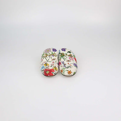 Gucci Multicolor Canvas Printed Princetown Horsebit Mules