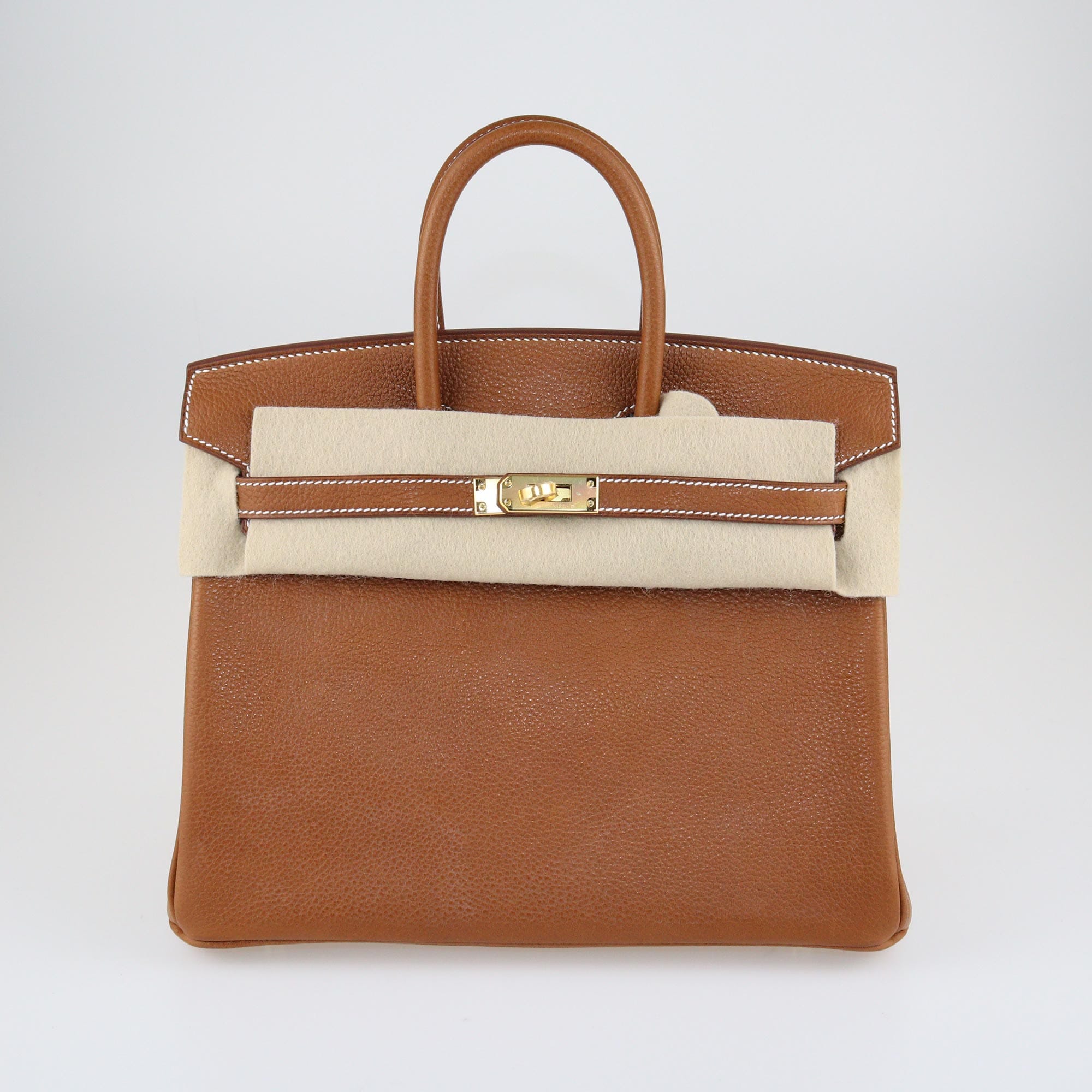 Hermes Gold Birkin 25 w GHW