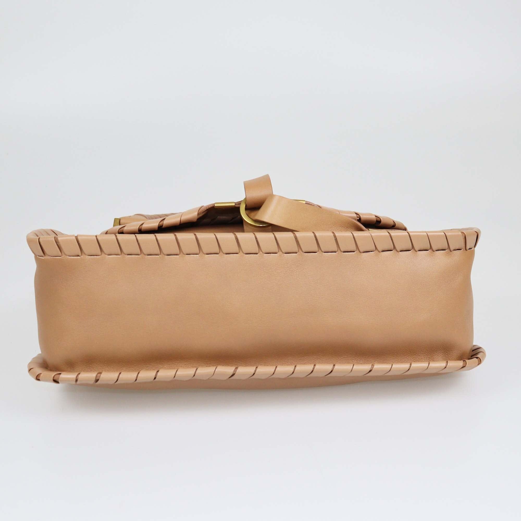 Chloe Beige Marcie Double Carry Bag Womens Chloe 