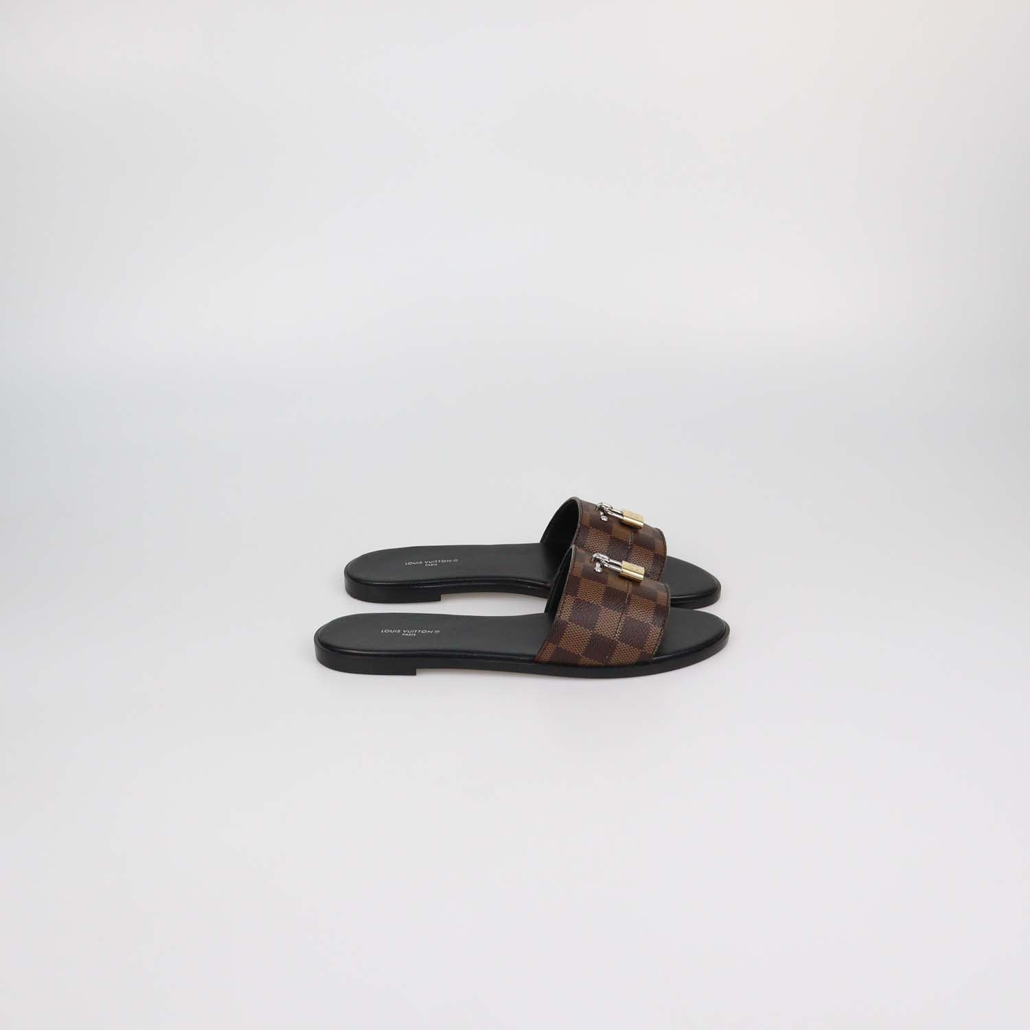 Louis Vuitton Damier Ebene Canvas Lock It Flat