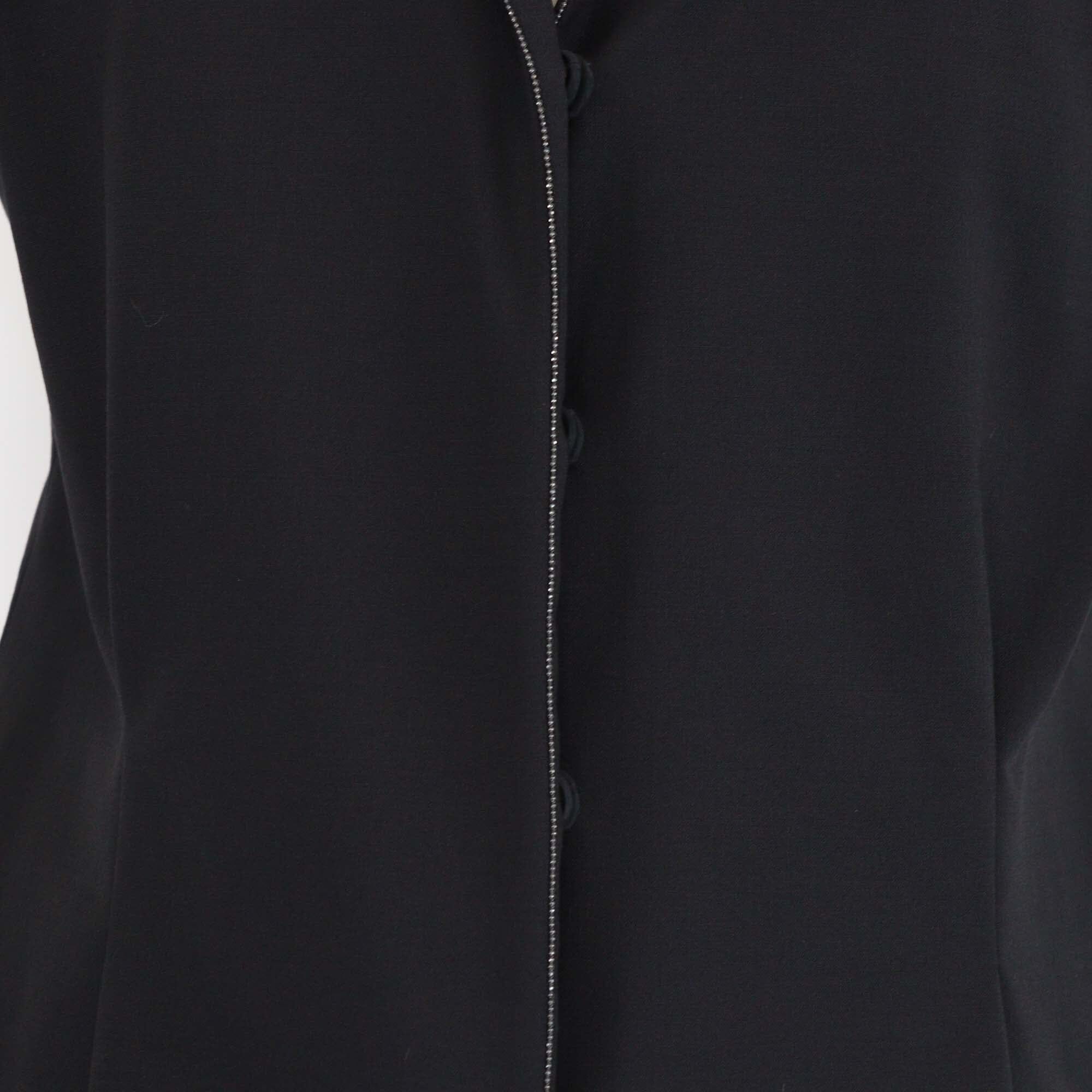 Brunello Cucinelli Black Belted Sleeveless Jumpsuit Womens Brunello Cucinelli 