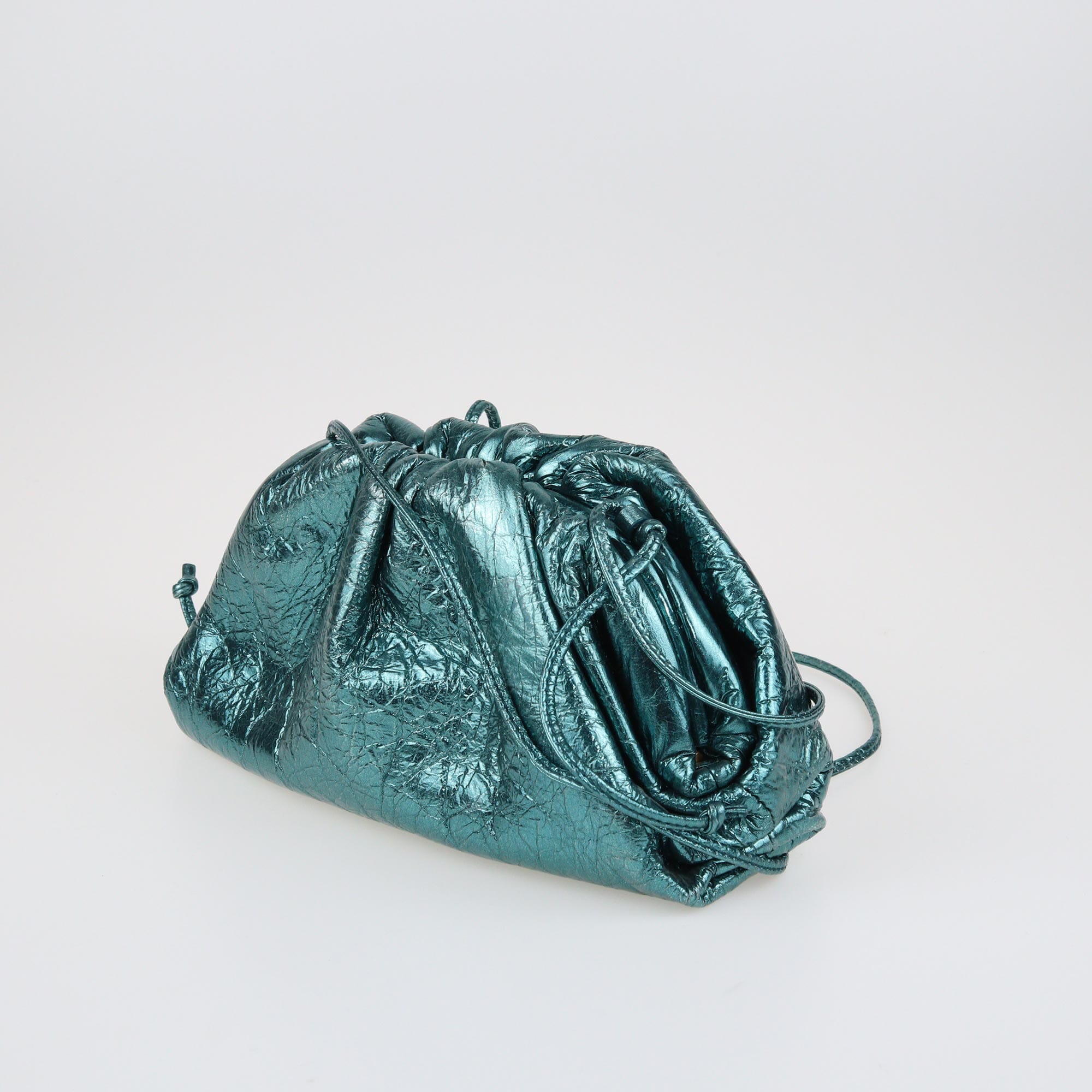 Bottega veneta mini pouch metallic Clearance