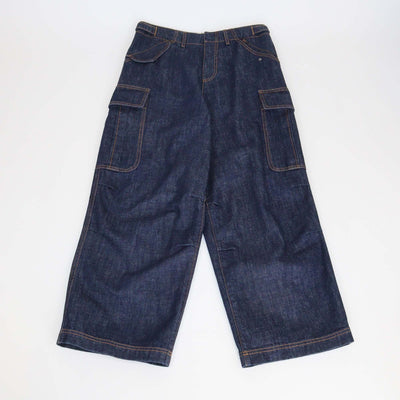 Christian Dior Dark Blue DO2 8 Cargo Jeans Womens Christian Dior 