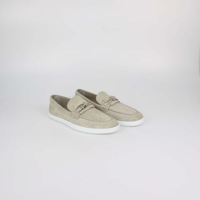 Hermes Beige Esquisse Suede Ignacio Loafers