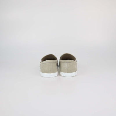 Hermes Beige Esquisse Suede Ignacio Loafers