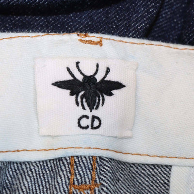 Christian Dior Dark Blue DO2 8 Cargo Jeans Womens Christian Dior 