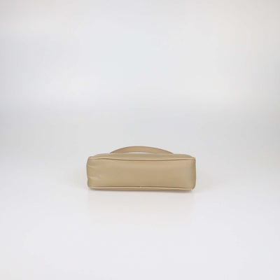 Prada Beige Re-Nylon and Saffiano Leather Re-Edition 2005 Shoulder Bag