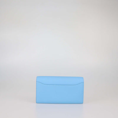 Hermes Celeste Epsom Leather Constance To Go Wallet