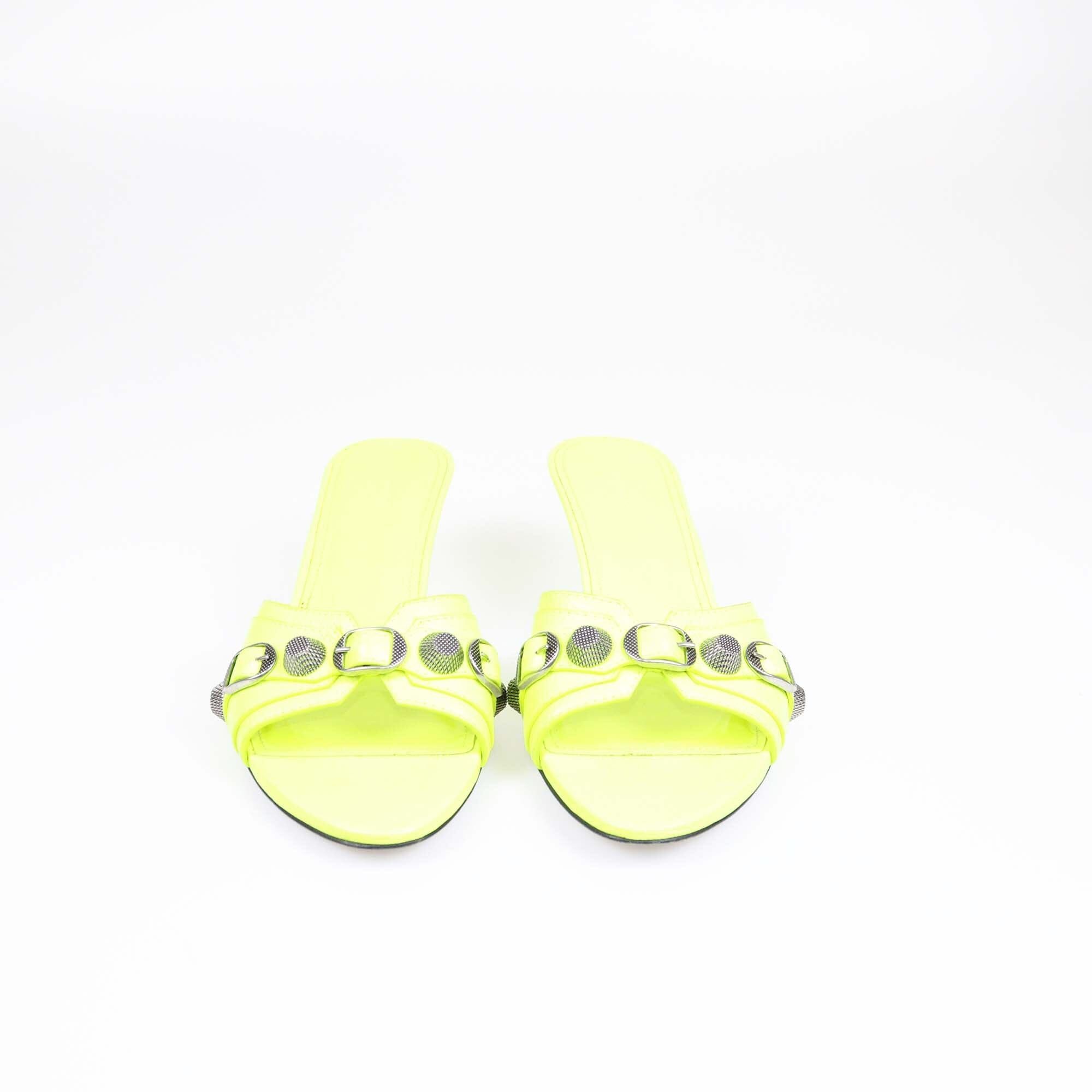 Balenciaga sandals womens yellow on sale