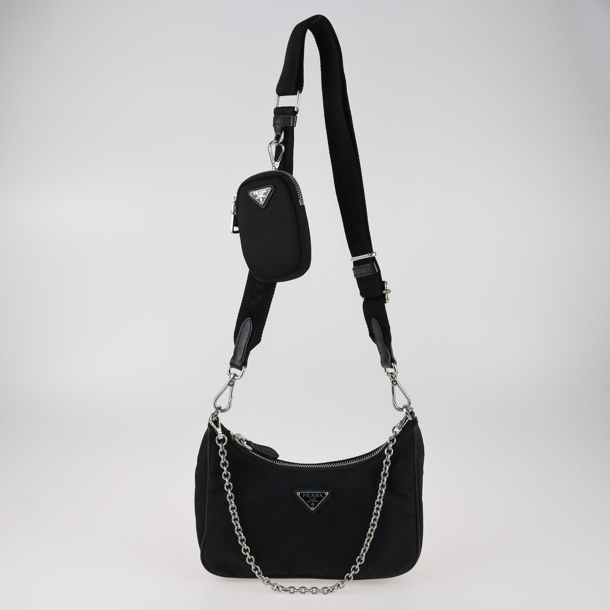 Prada Black Re-Edition Bag Bags Prada 