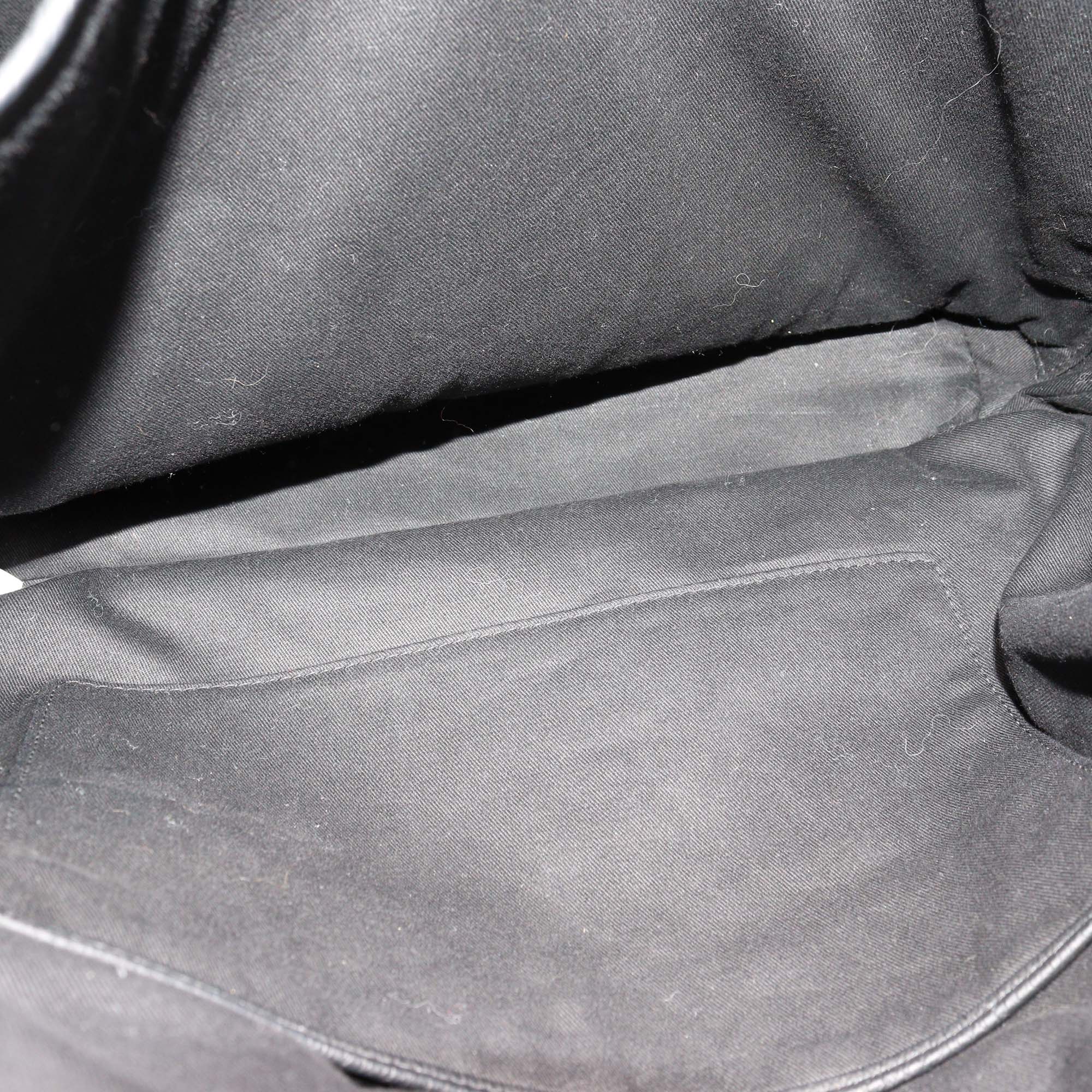 Maison Margiela Black Leather Soft 5AC Shoulder Bag