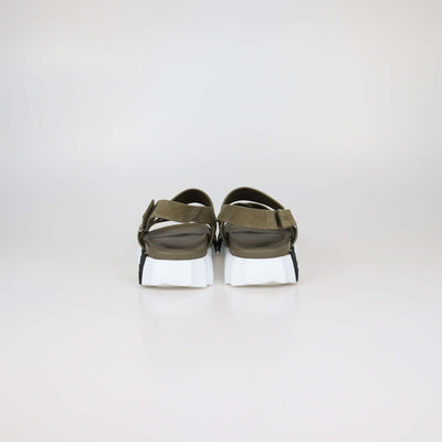Hermes Green Suede Electric Sandals