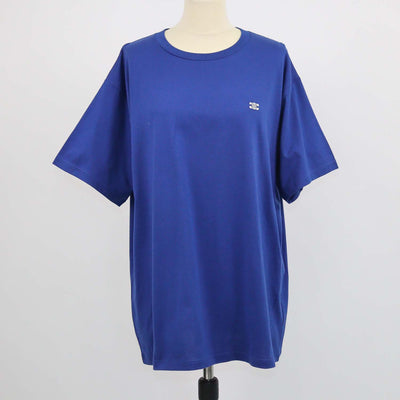 Celine Blue Cotton Triomphe Loose T-Shirt