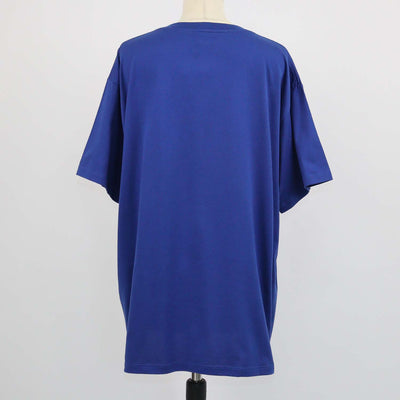 Celine Blue Cotton Triomphe Loose T-Shirt