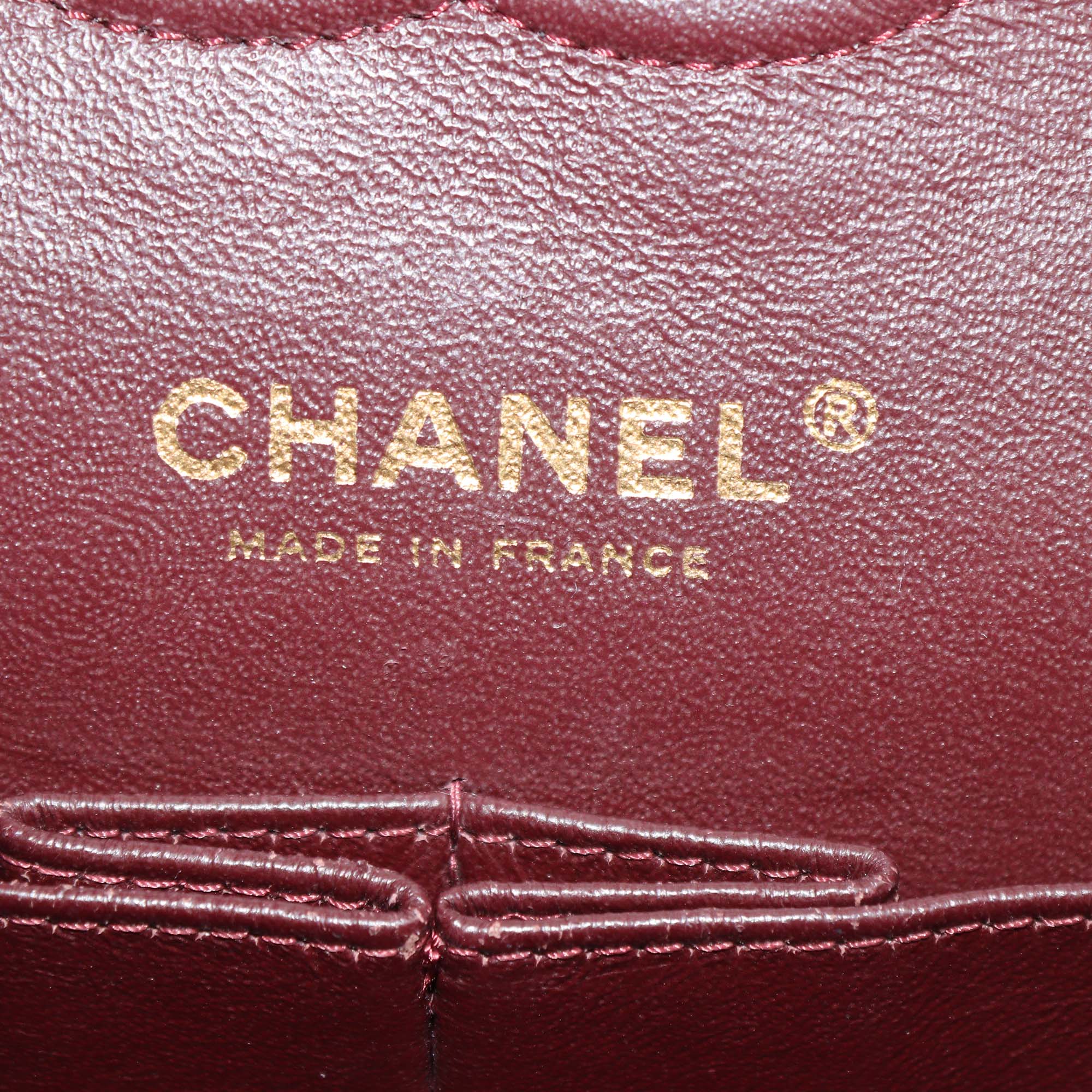 Chanel Black Quilted Caviar Leather Medium Classic Double Flap Bag