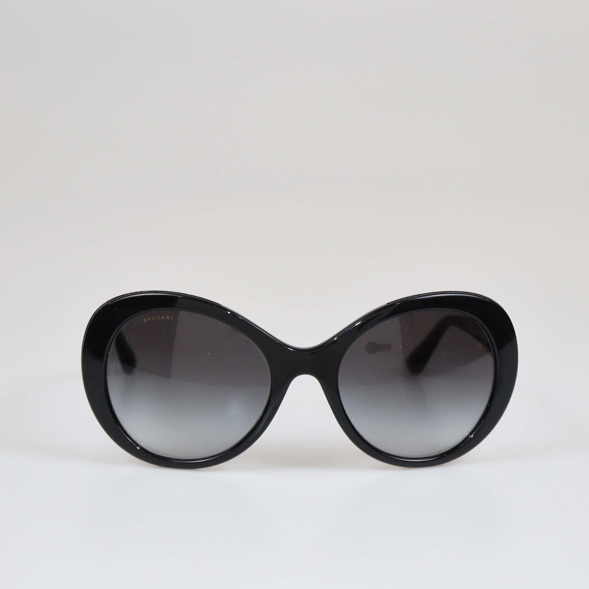 Bvlgari Black Gradient Butterfly Sunglasses Womens Bvlgari 