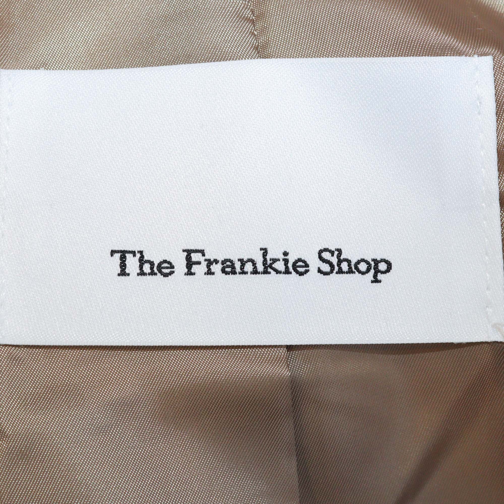 The Frankie Shop Beige Bea Single Breasted Blazer
