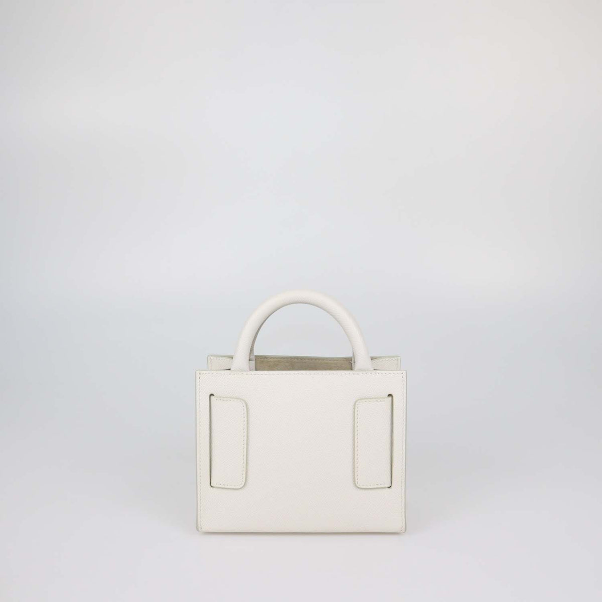 Boyy White Leather Bobby 18 Tote