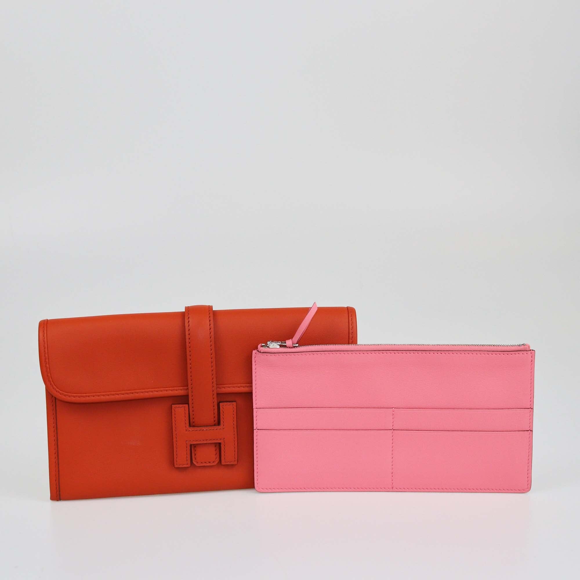 Hermes Cuivre Swift Mini Jige Clutch Womens Hermes 