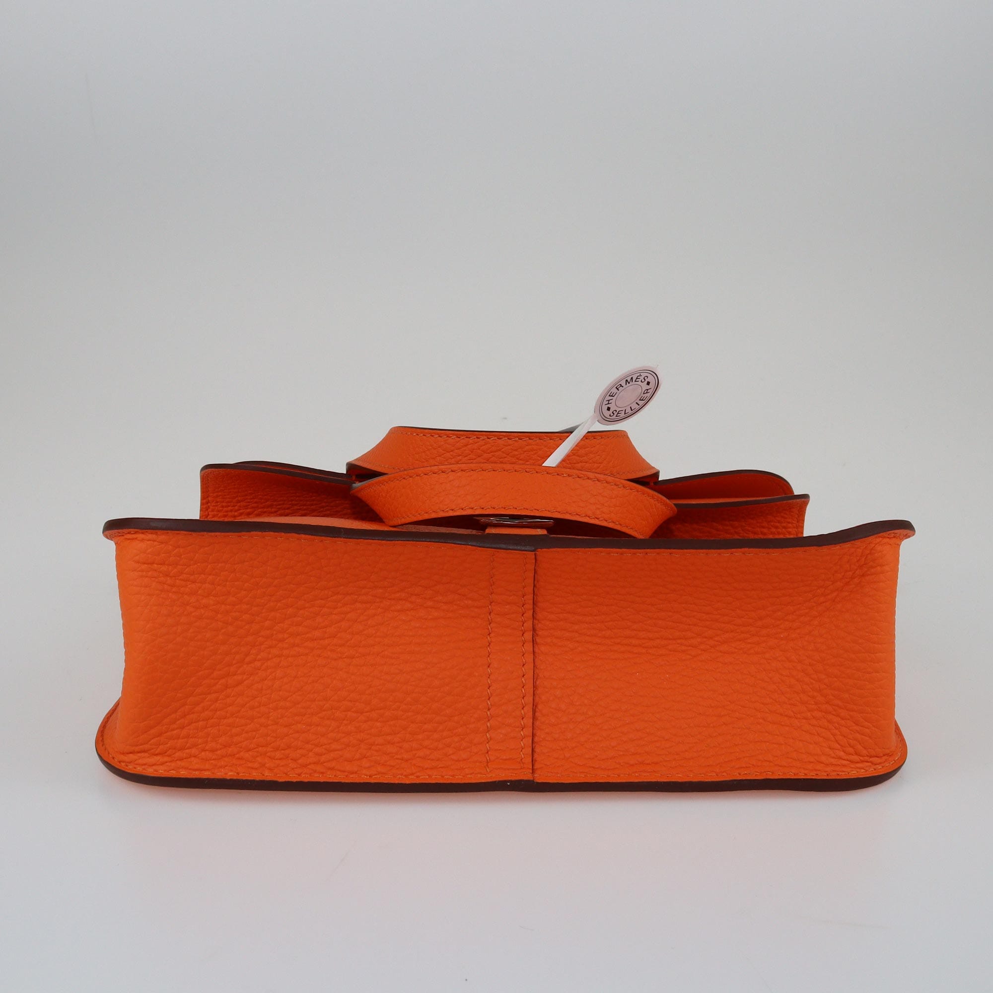 Hermes Orange Poppy Halzan Bag Bags Hermes 