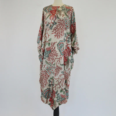 Biyan Multicolor Floral Print Poncho Dress Womens Biyan 