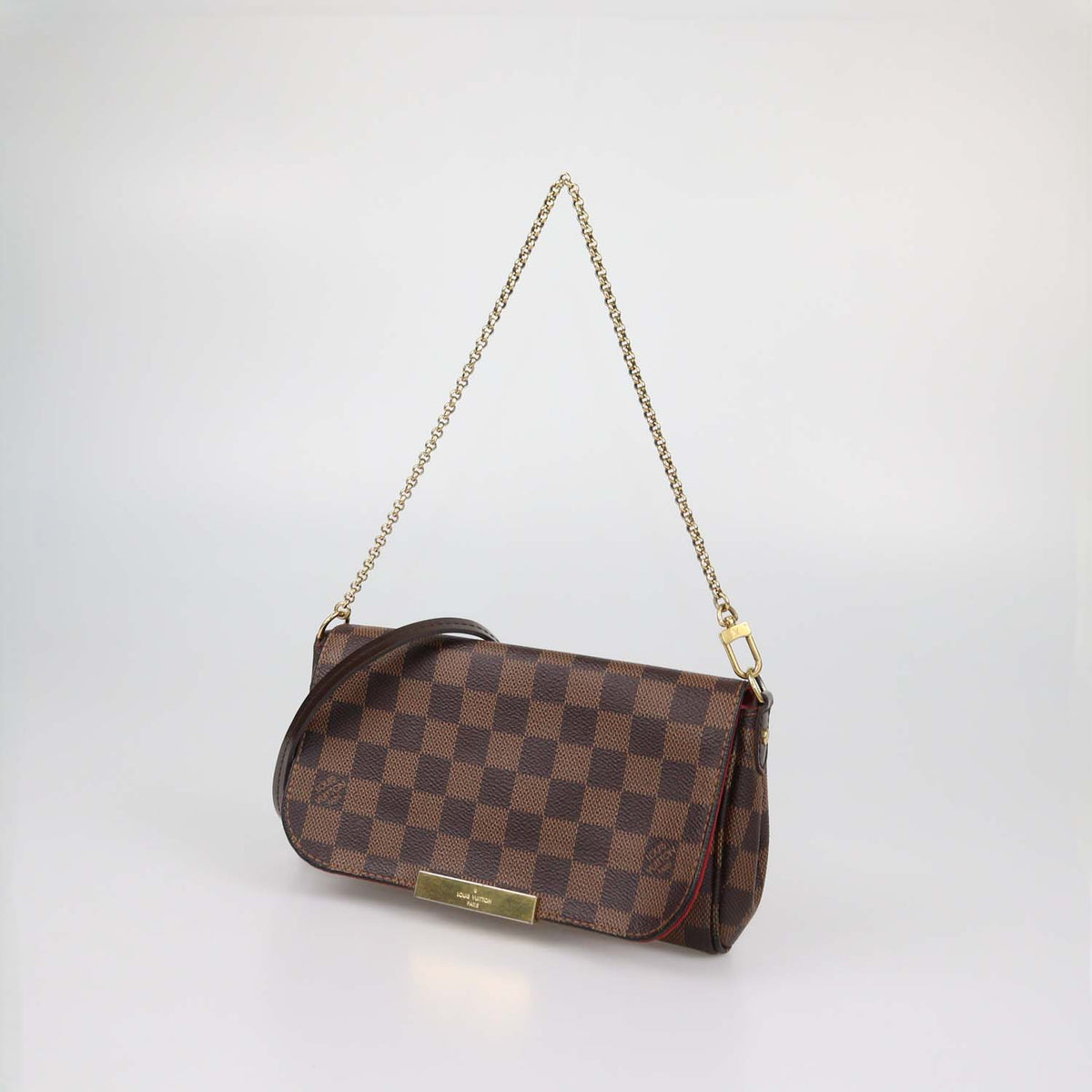 Louis Vuitton Damier Ebene Canvas Favorite PM Bag