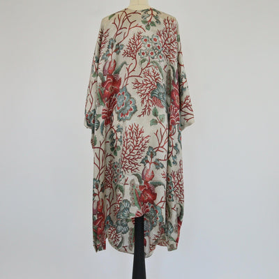 Biyan Multicolor Floral Print Poncho Dress Womens Biyan 