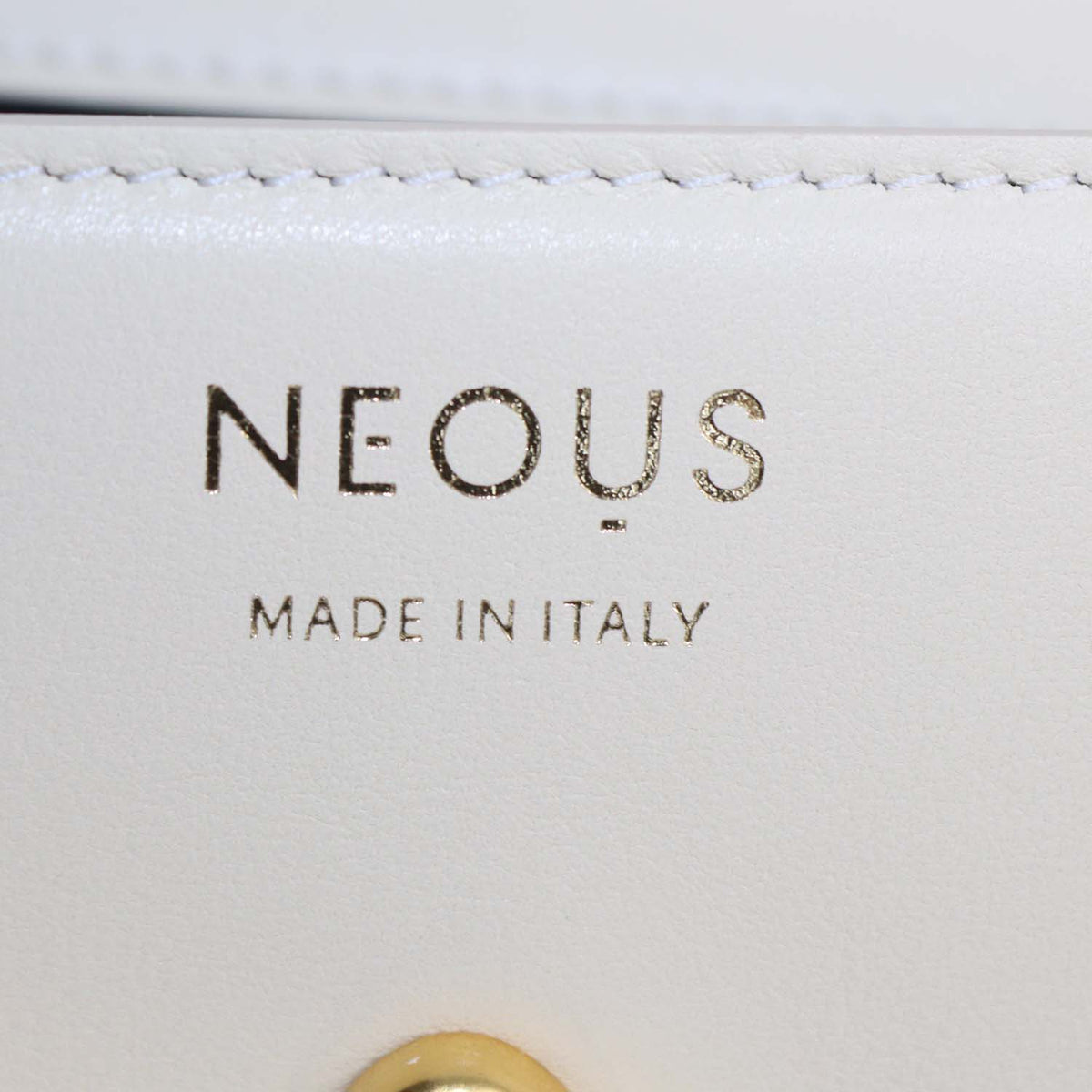 Neous Cream Leather Phoenix 1.0 Top Handle Bag
