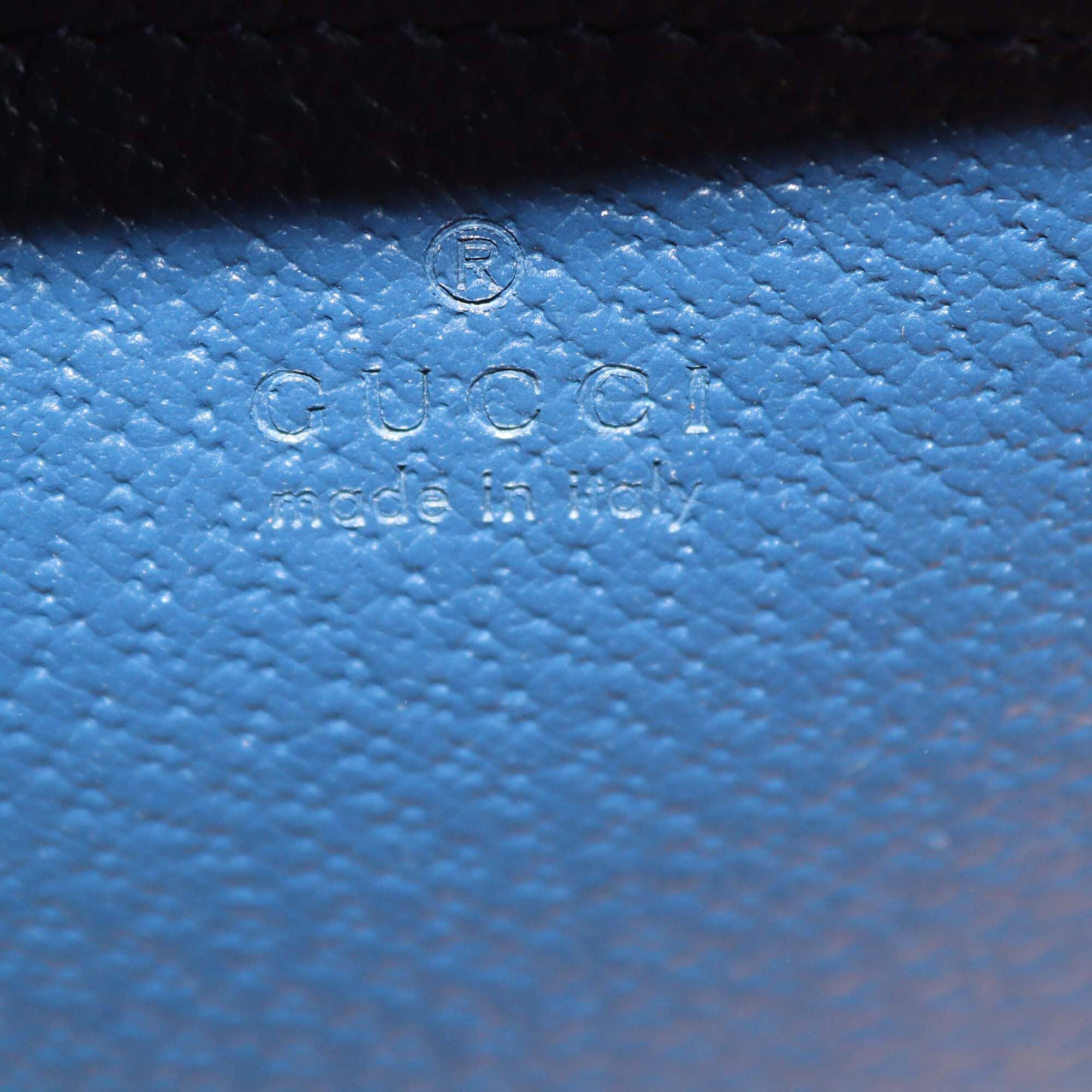 Gucci Navy Blue Small Leather Diana Tote Womens Gucci 