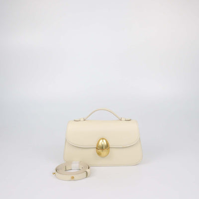 Neous Cream Leather Phoenix 1.0 Top Handle Bag