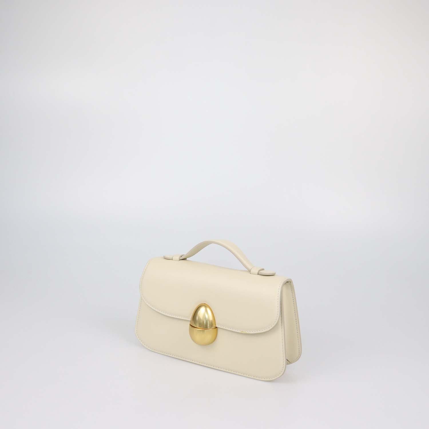 Neous Cream Leather Phoenix 1.0 Top Handle Bag