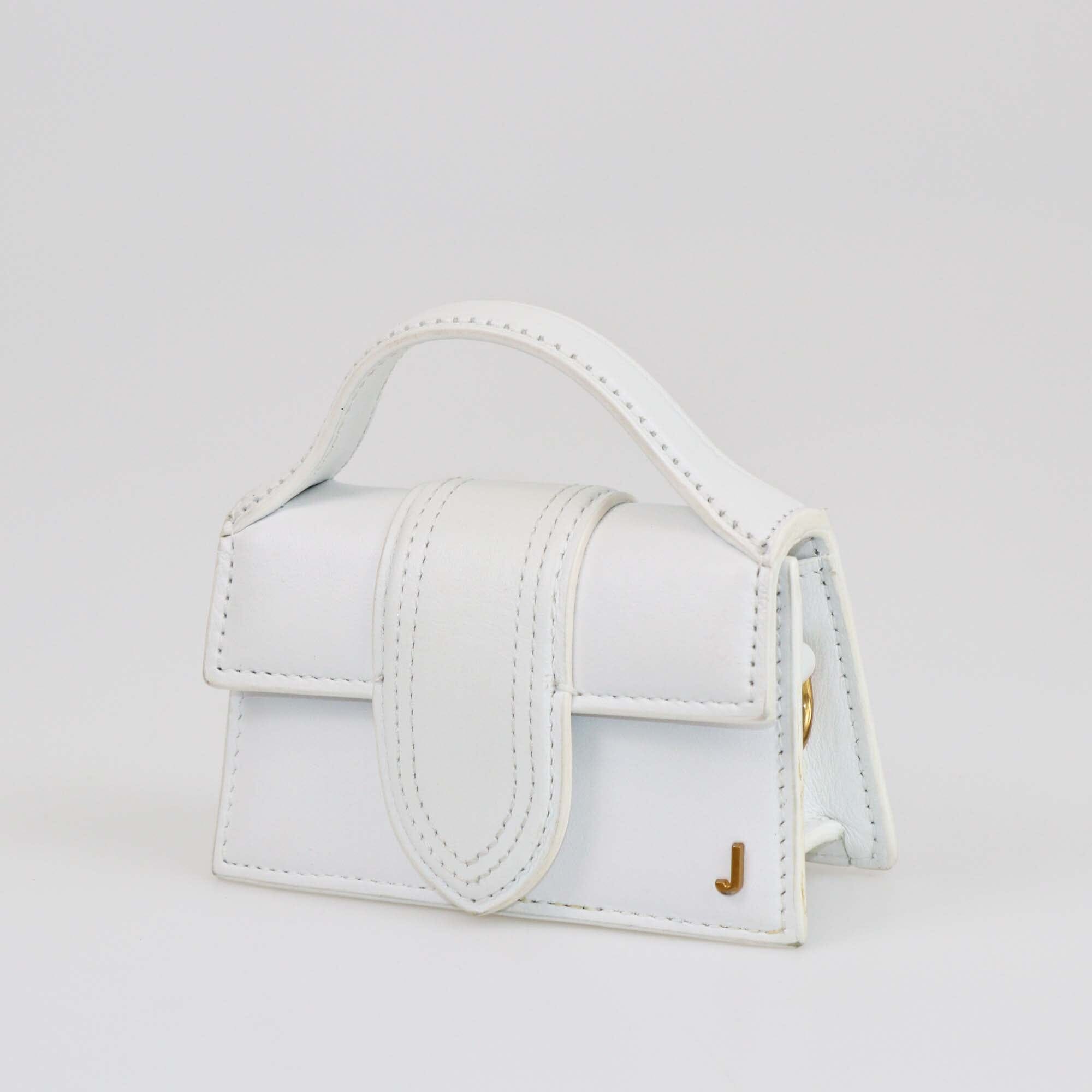 Jacquemus White Mini Le Petit Bambino Crossbody Bag Womens Jacquemus 