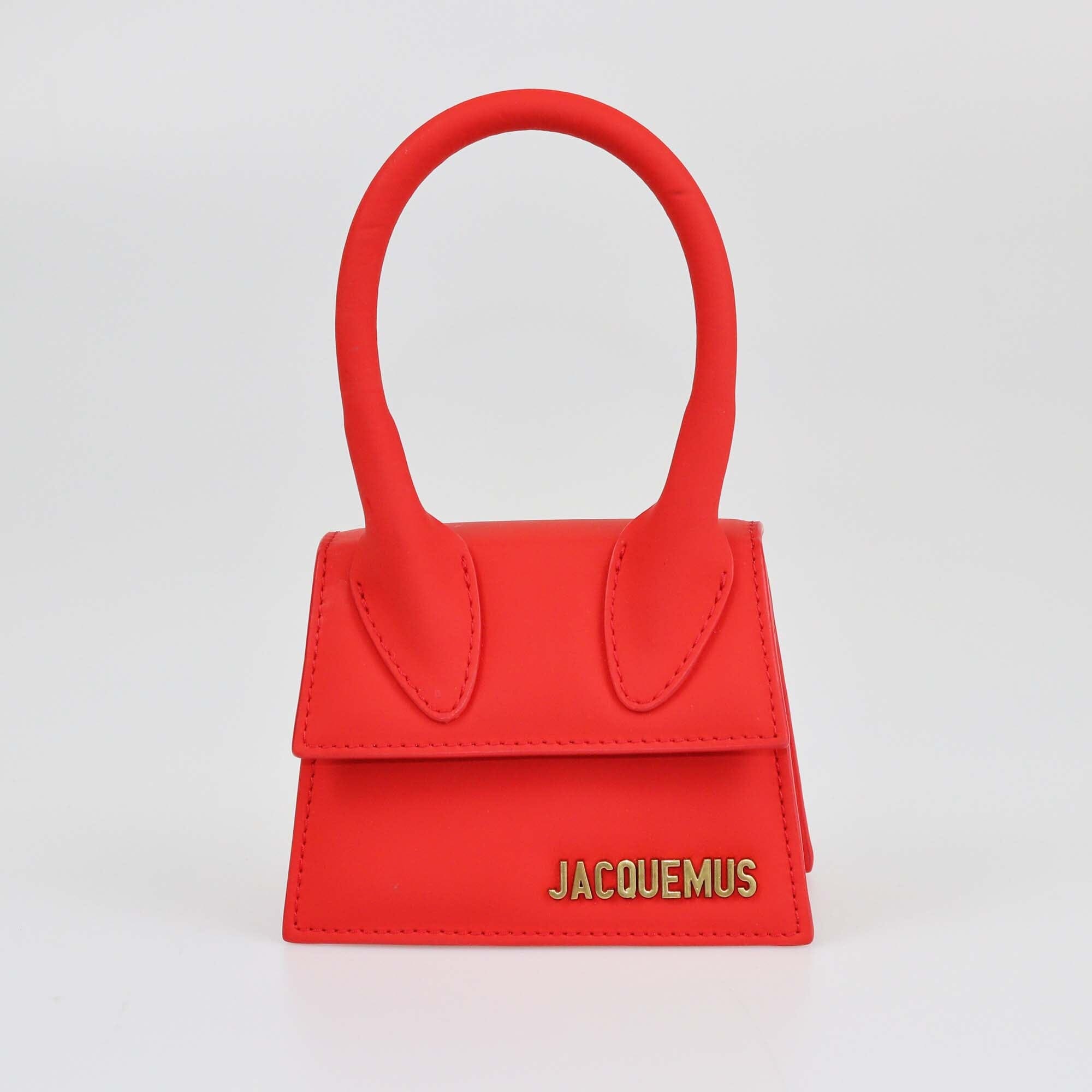 Jacquemus Red Le Chiquito La Montagne Top Handle Bag Womens Jacquemus 