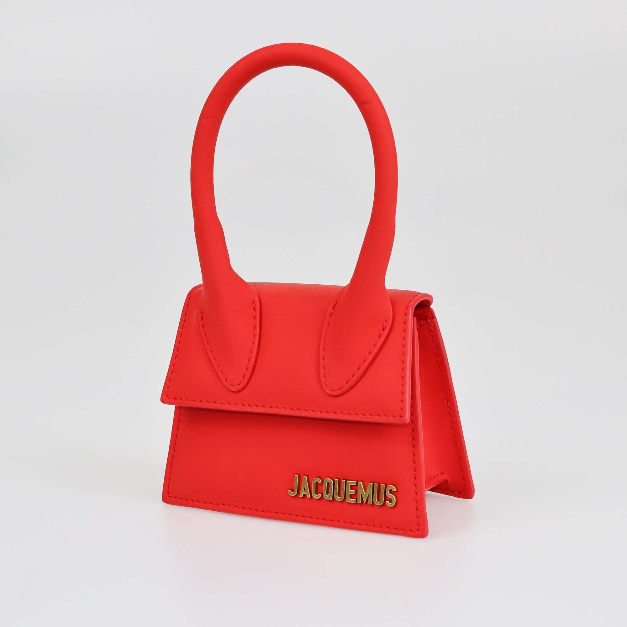 Jacquemus Red Le Chiquito La Montagne Top Handle Bag Womens Jacquemus 