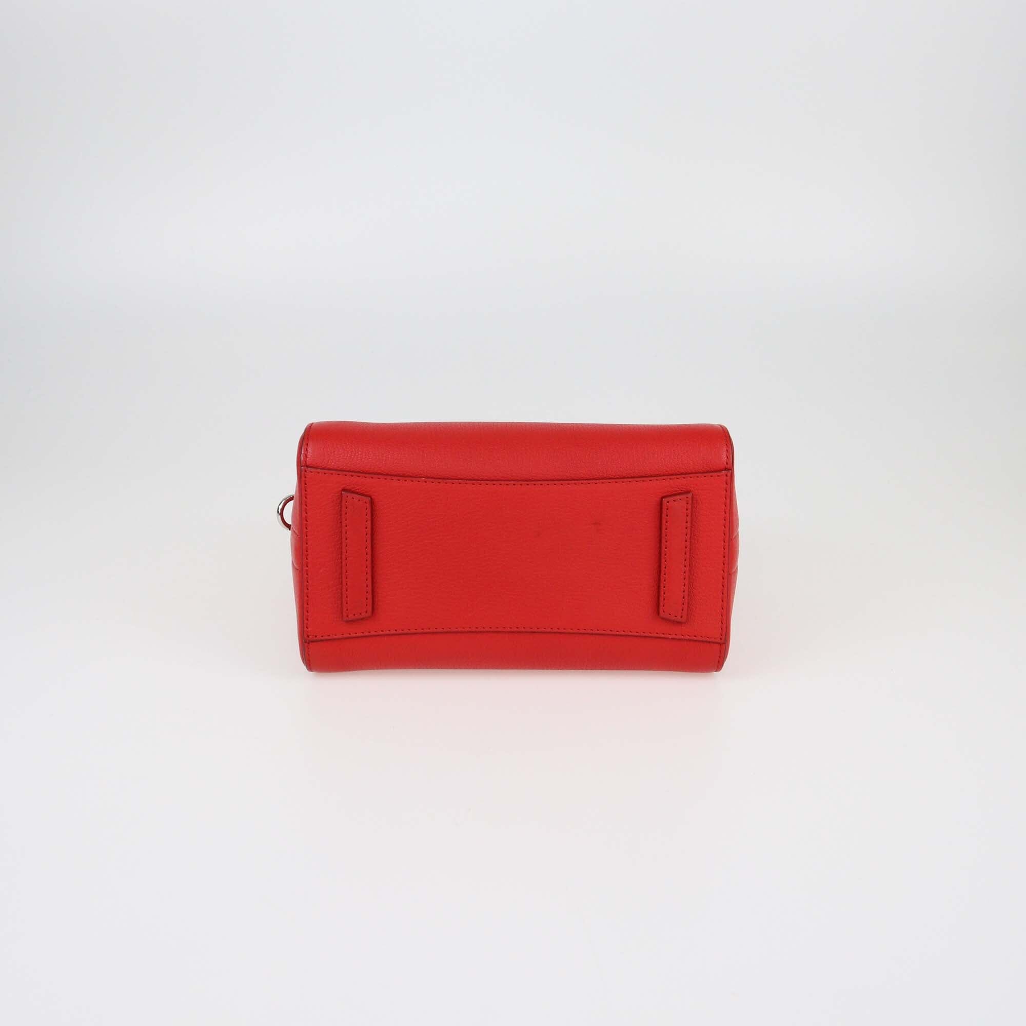 Givenchy Red Mini Leather Antigona Satchel Womens Givenchy 