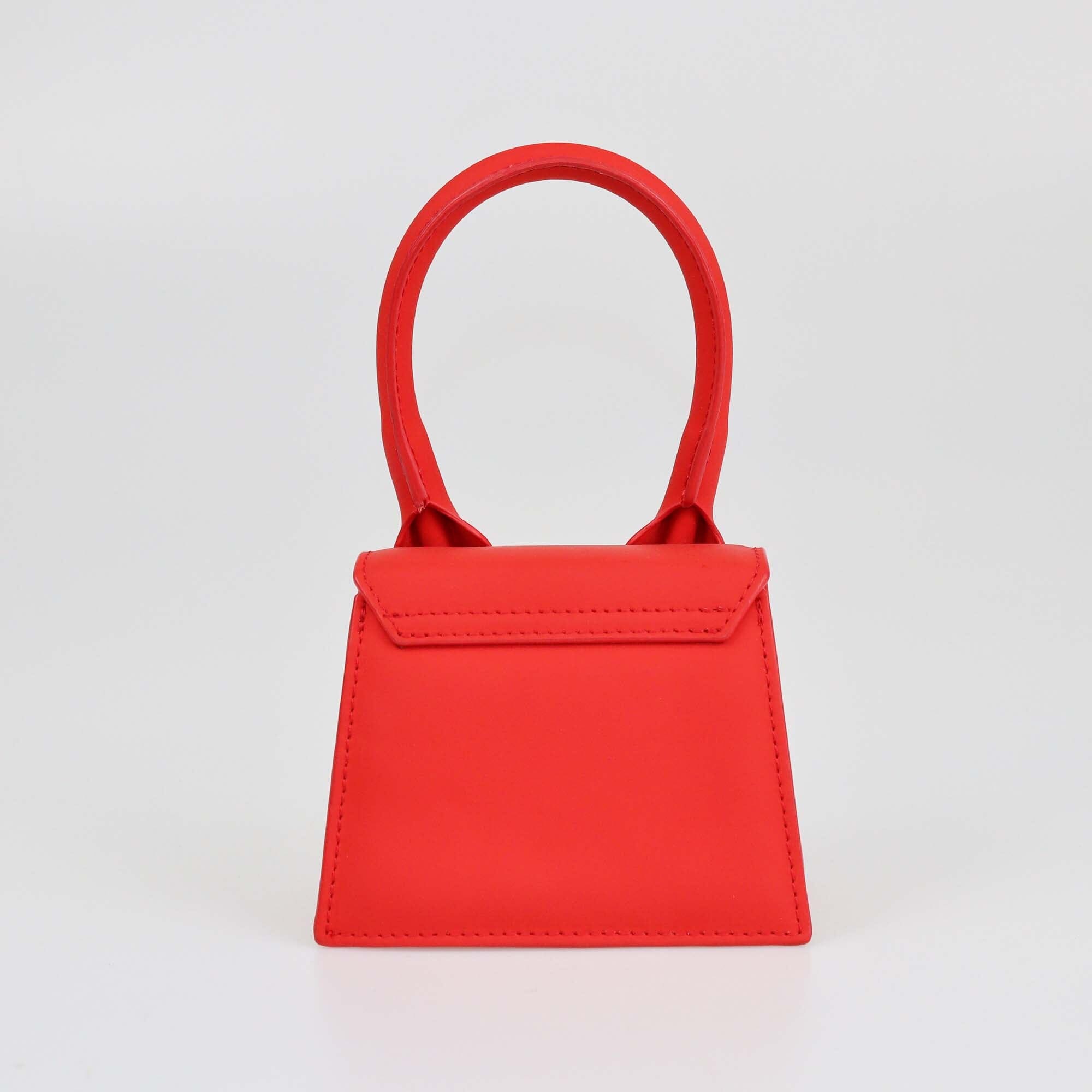 Jacquemus Red Le Chiquito La Montagne Top Handle Bag Womens Jacquemus 