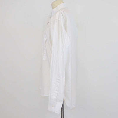 Loewe White Cotton Button Up Long Sleeve Shirt