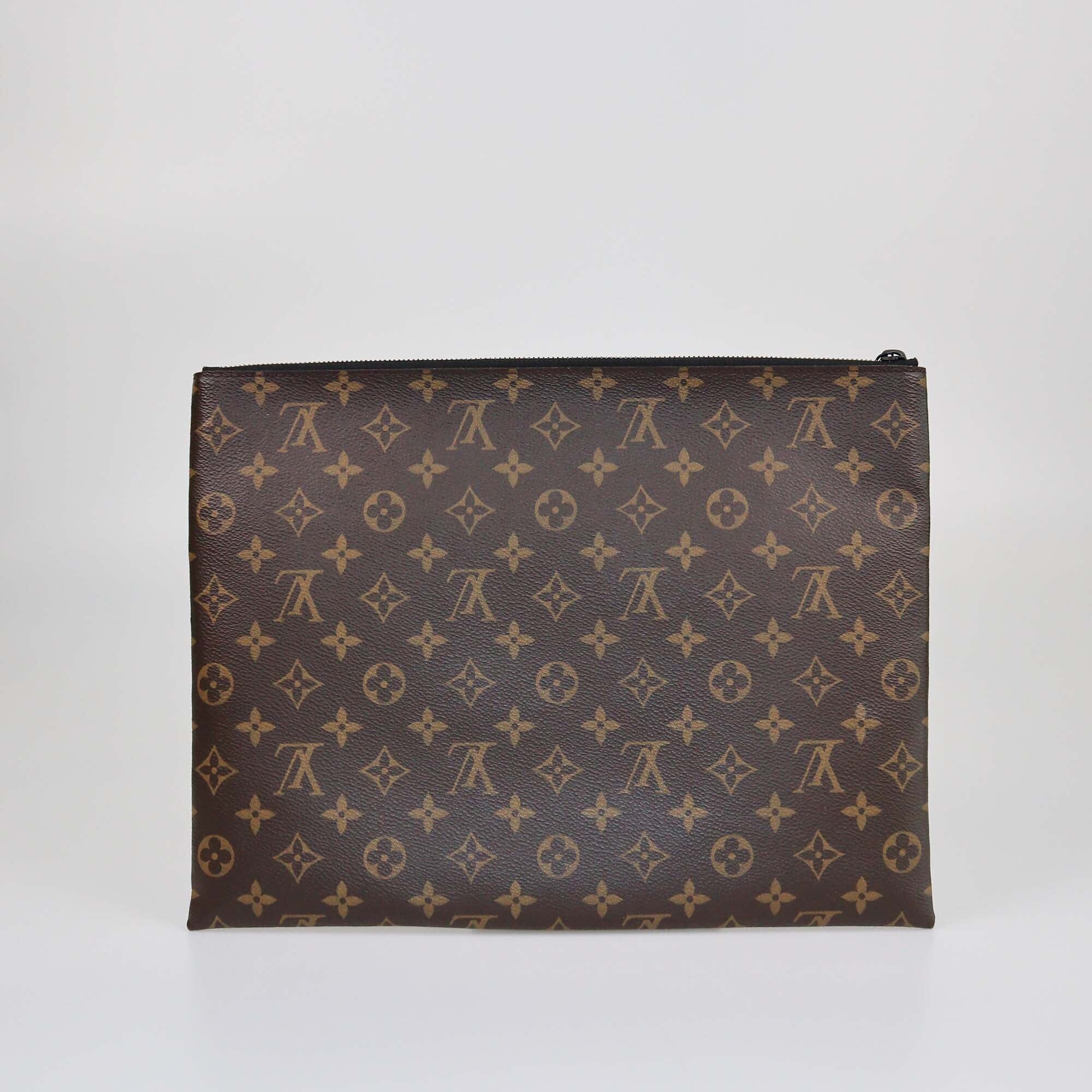 Louis VUitton x Virgil Abloh Monogram A4 Pouch Womens Louis Vuitton 